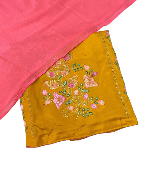 Mustard Jam Cotton Suit