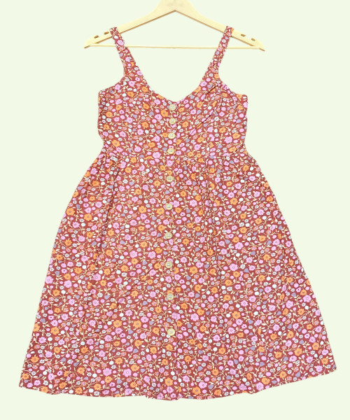Printed Cotton Dress