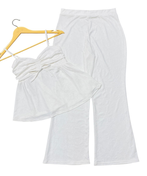White Summer Co Ord Set