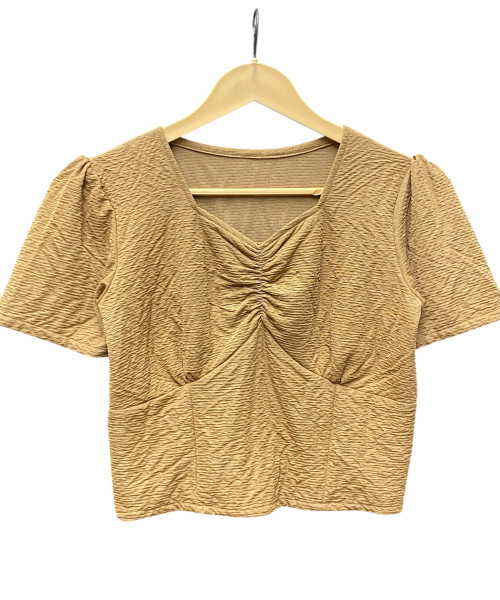 Brown Crop Top