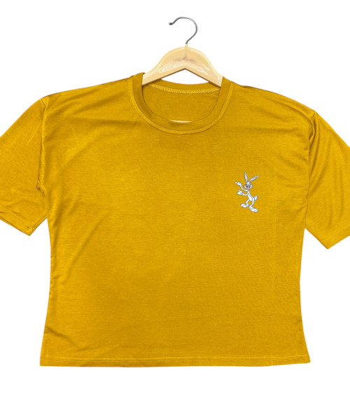 Yellow printed T Shirt