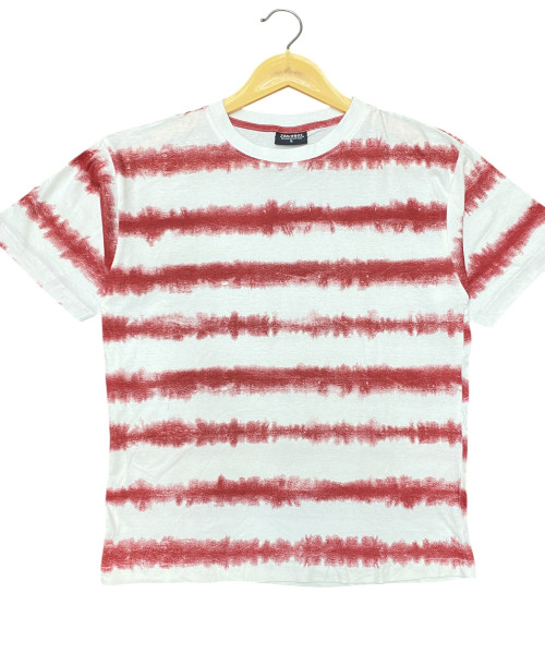White  With Red T Shirt