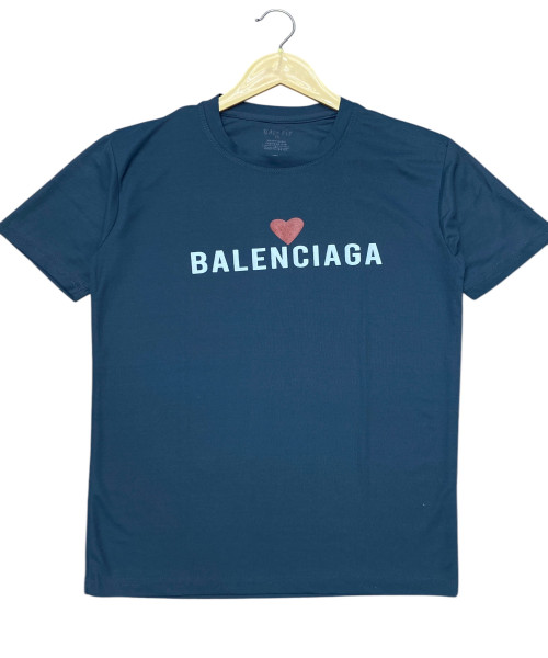 Round  Neck Printed T Shirt