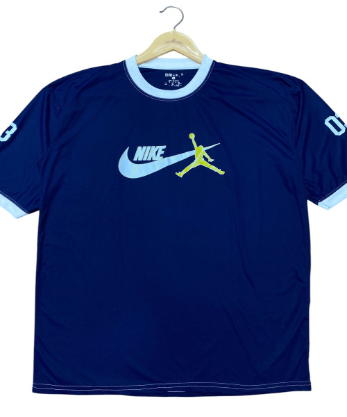 Navy Blue With White T Shirt