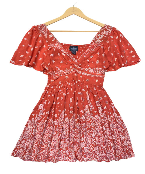 White Printed Summer Dress