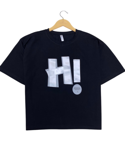 Black Summer T Shirt For Women