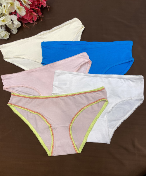 Pack Of 5 Printed Panties