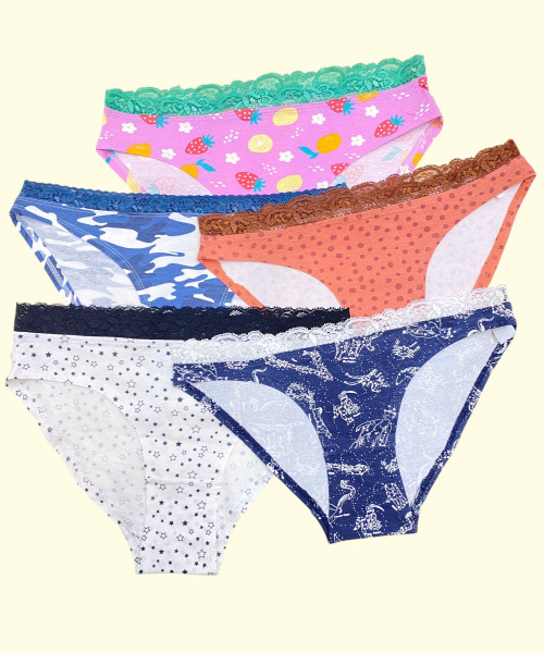 Printed Cotton  Panties for Women