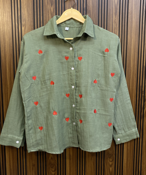 Heart Printed Shirt