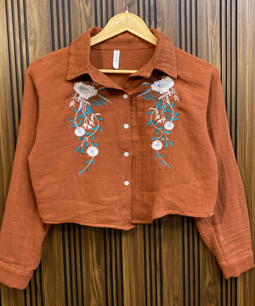 Brown Shirt For Women