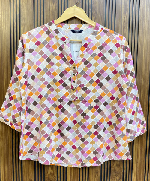 Multi Colour Cotton Kurtis