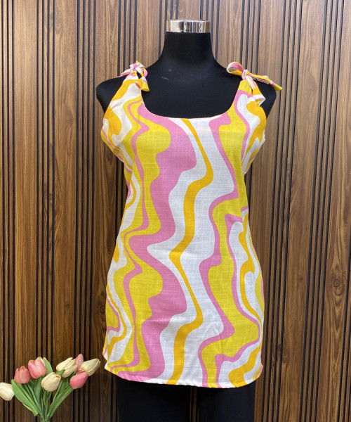 Multi  Colour Cotton Kurtis For  Women