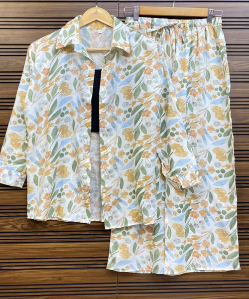 Summer Cottom Co Ord Set
