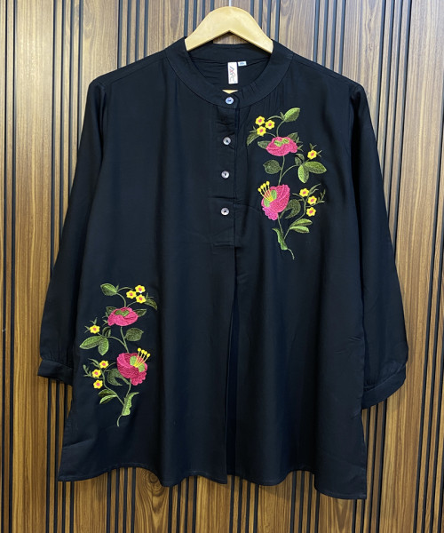 Black Long Kurtis