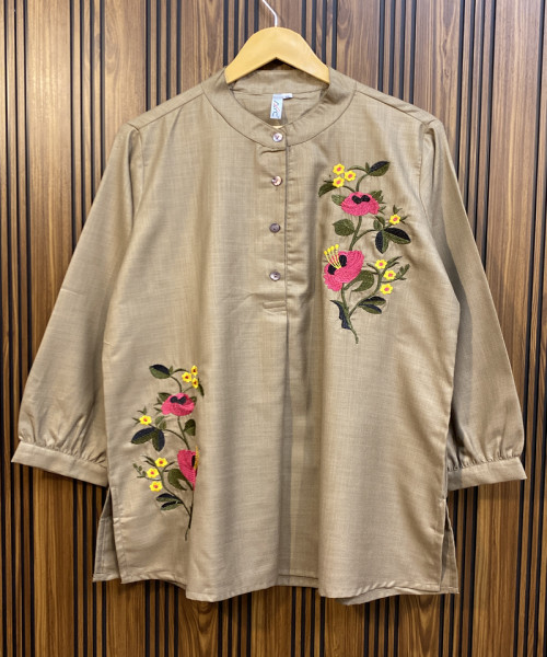 Brown Long Kurtis For Women