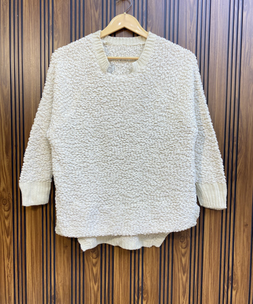 White Winter Pullover