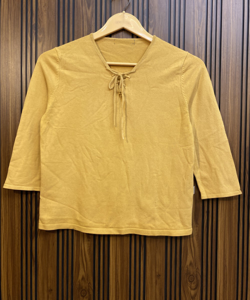 Mustard Pre Winter Top