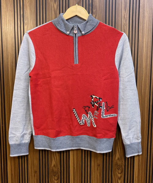 Red Winter Top For Women