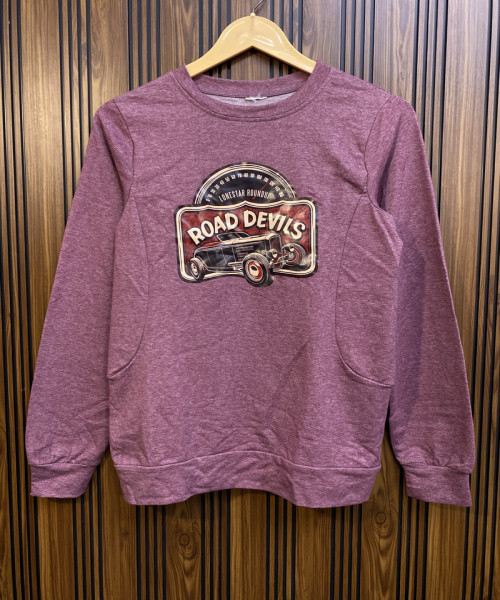 Round Neck Winter Top