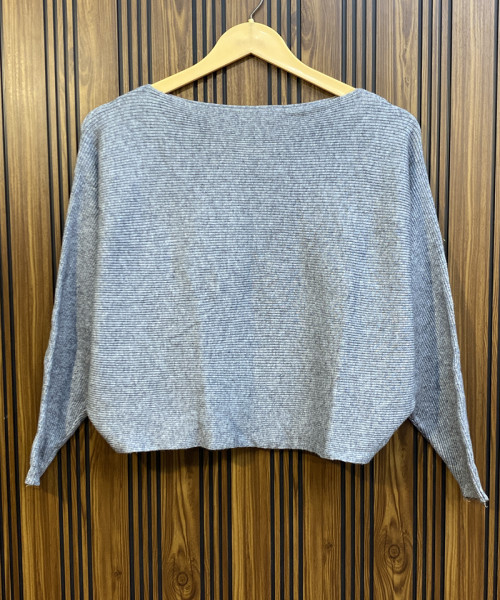 Grey Pre Winter Top For Women