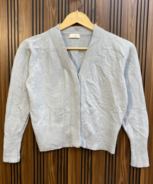 Grey Knitted Cardigan