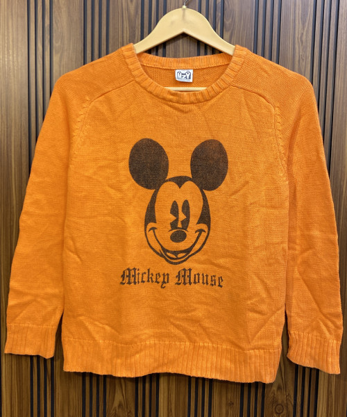 Orange Winter Pullover