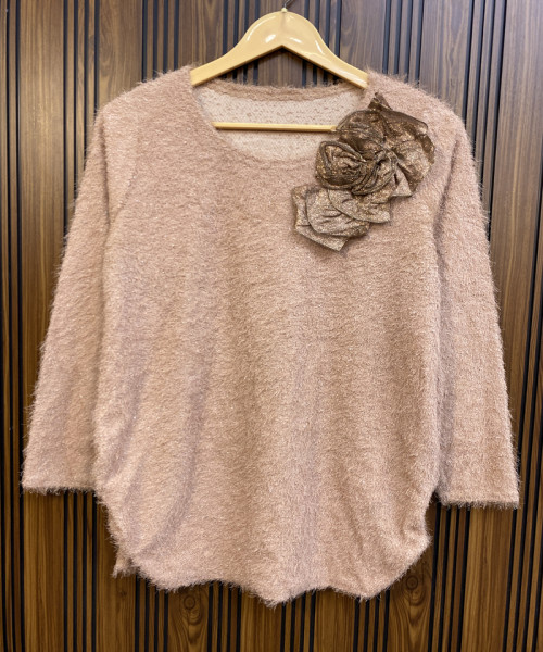 Round Neck Pre Winter Top