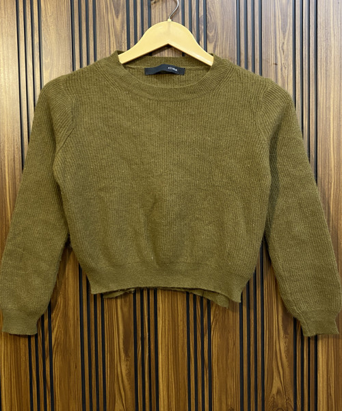 Dark Green Knitted Top