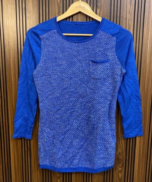 Blue Pre Winter Top