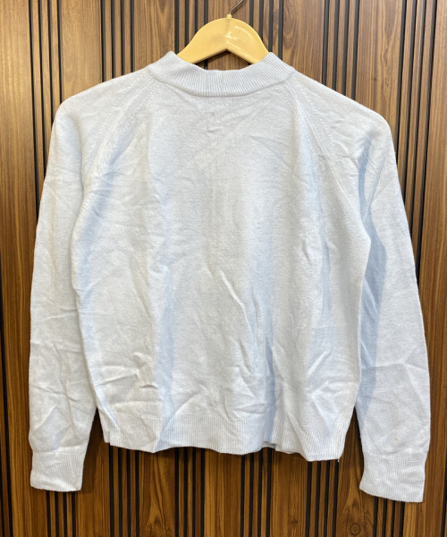 White Pre Winter Pullover