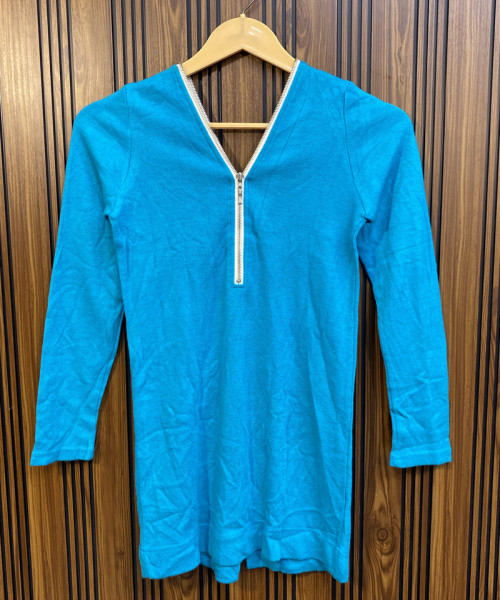 Sky Blue  Winter Top