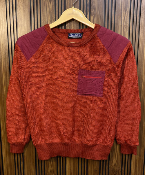 Red Winter Knitted Top