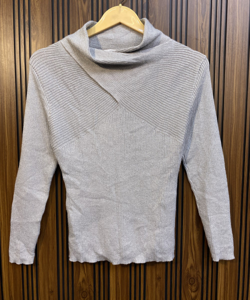 Grey Pre Winter Knit Top