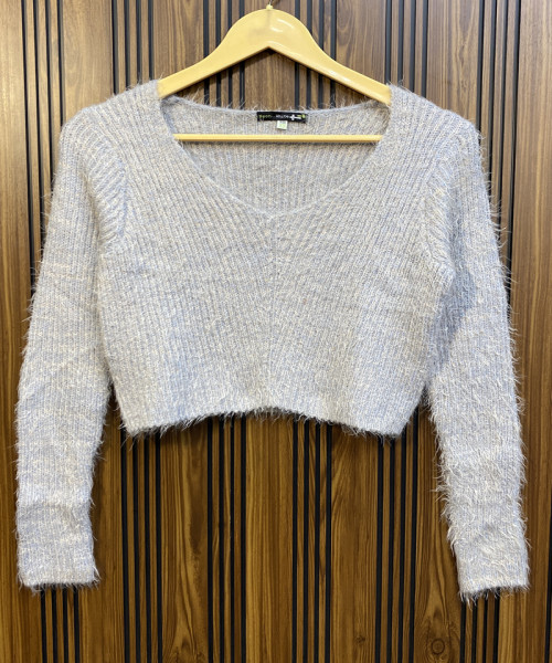 Fur Pre Winter Crop Top