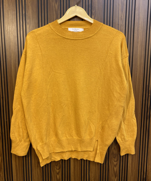 Mustard Pre Winter Knitted Top