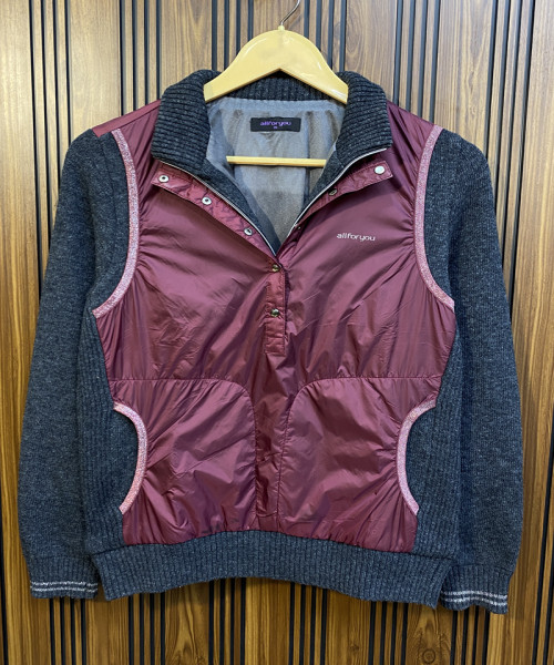 Dark Grey Winter Top
