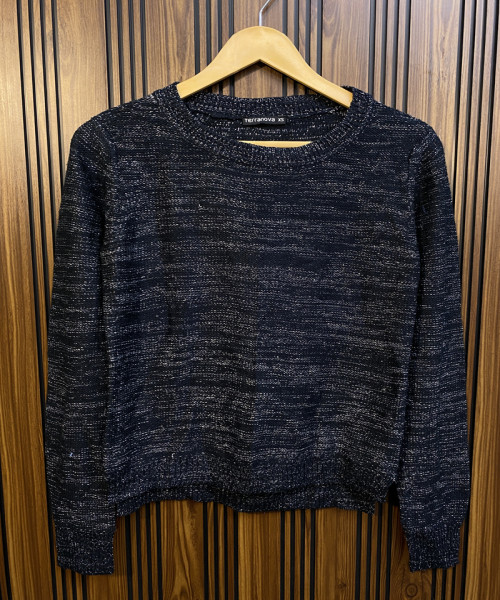 Round Neck Pre Winter Knitted Top