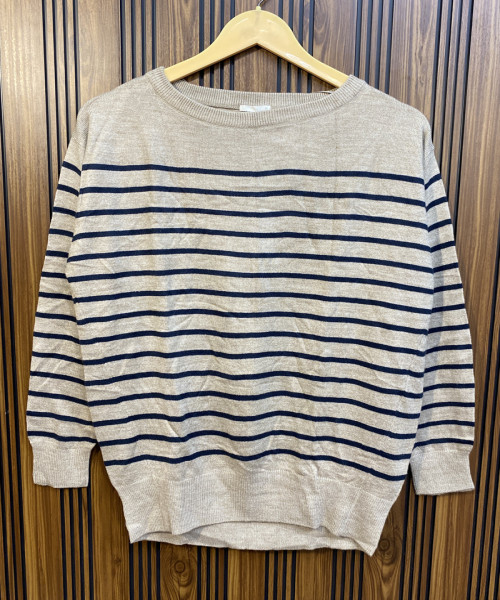 Brown  With Black Pre winter Top