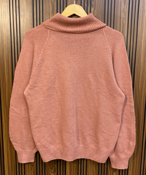 High  Neck Knitted Pullover