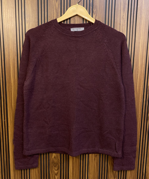 Maroon Pre Winter Knitted Pullover