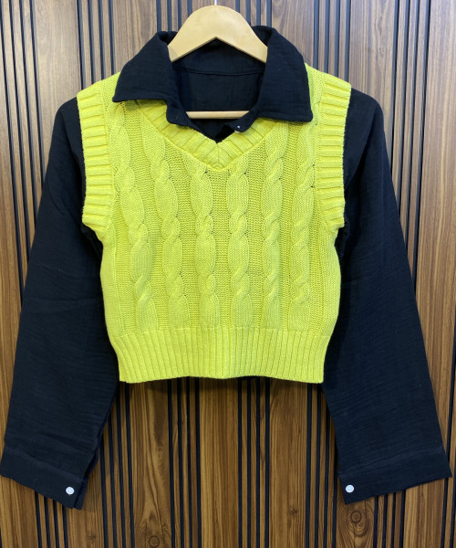 Winter  Knitted Sweater Vest