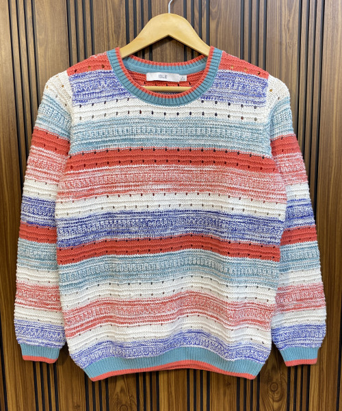 Multi Colour Winter Knitted Pullover