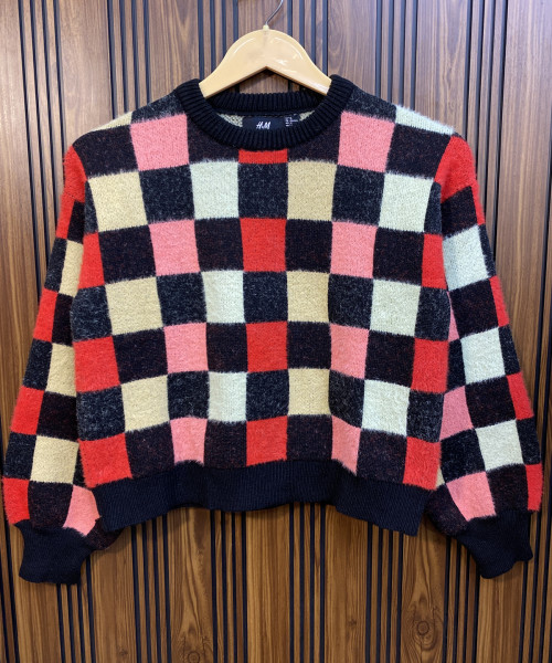 Multi Colour Knitted Pullover