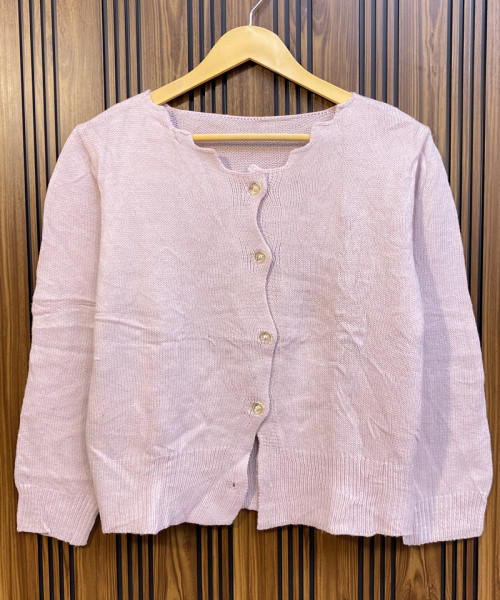 Light Pink Knit Cardigan