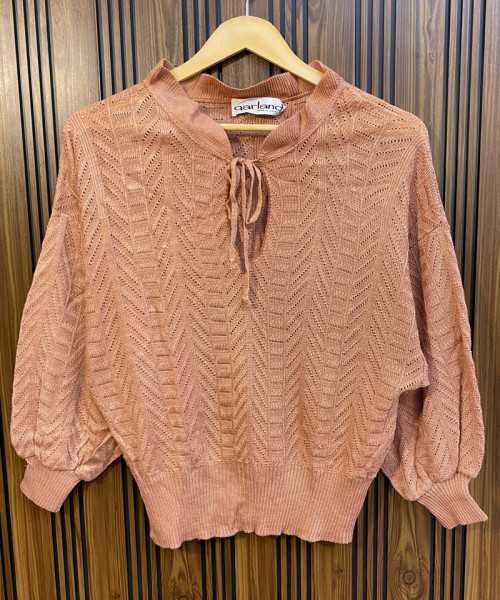 Pre  Winter  Knitted Top