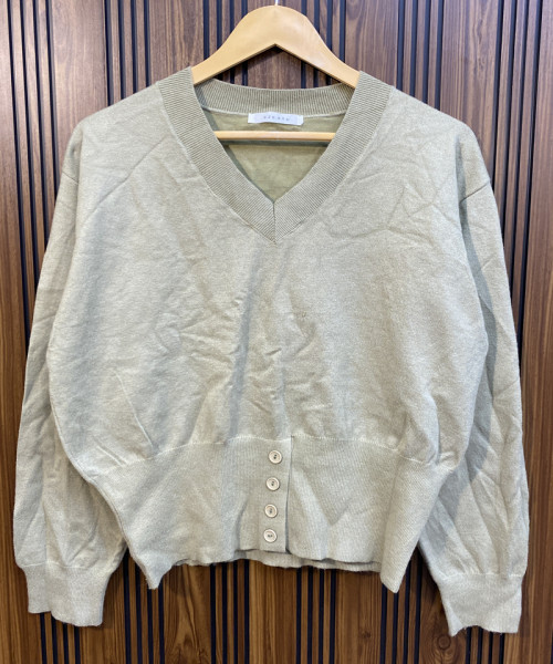 V  Neck Knit Pullover