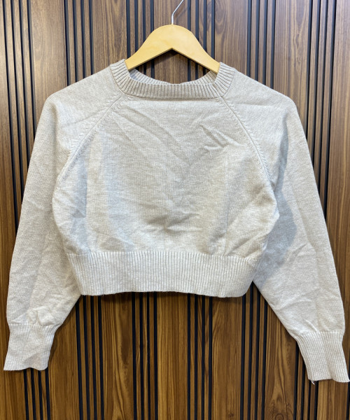 Grey  Pre Winter Knit Top