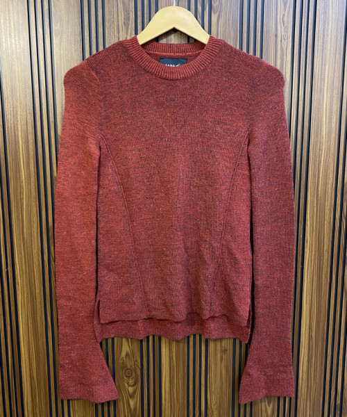 Maroon Pre Winter Knit Top