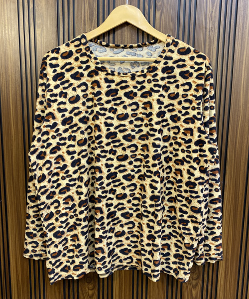 Tiger Printed Winter Top