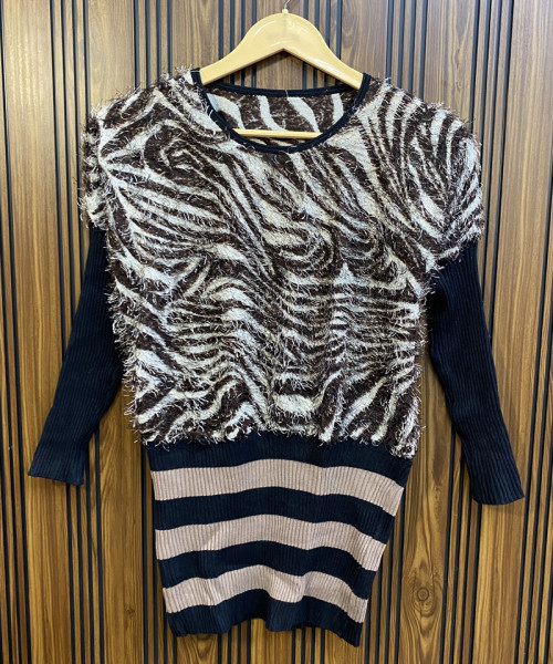 Brown Pre Winter Fur Pullover